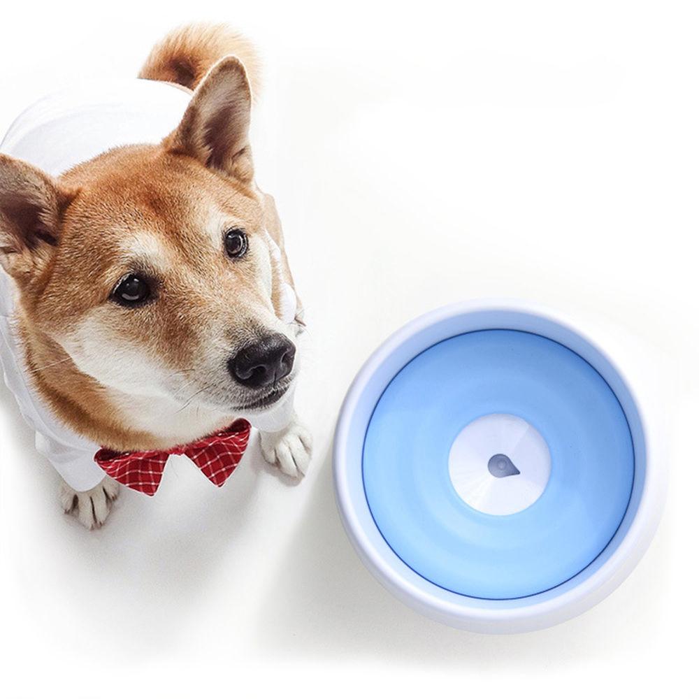 Pet Life Pud-Guard Anti-Spill Floating Water and Food Bowl