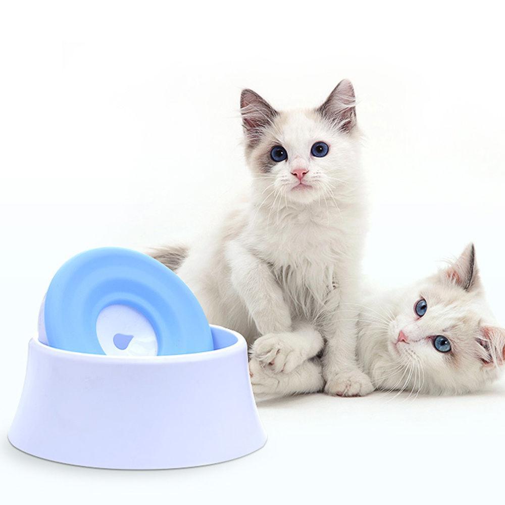 Pet Life Pud-Guard Anti-Spill Floating Water and Food Bowl