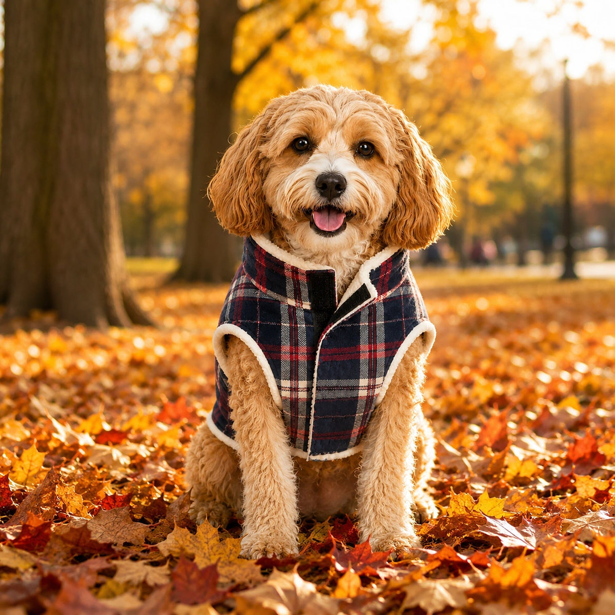 Pet Life Puddler Classical Insulated Fashion Plaid Dog Coat | HT Animal Supply