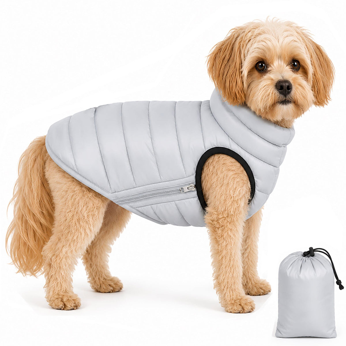 Pet Life Pursuit Quilted Ultra-Plush Thermal Dog Jacket | HT Animal Supply