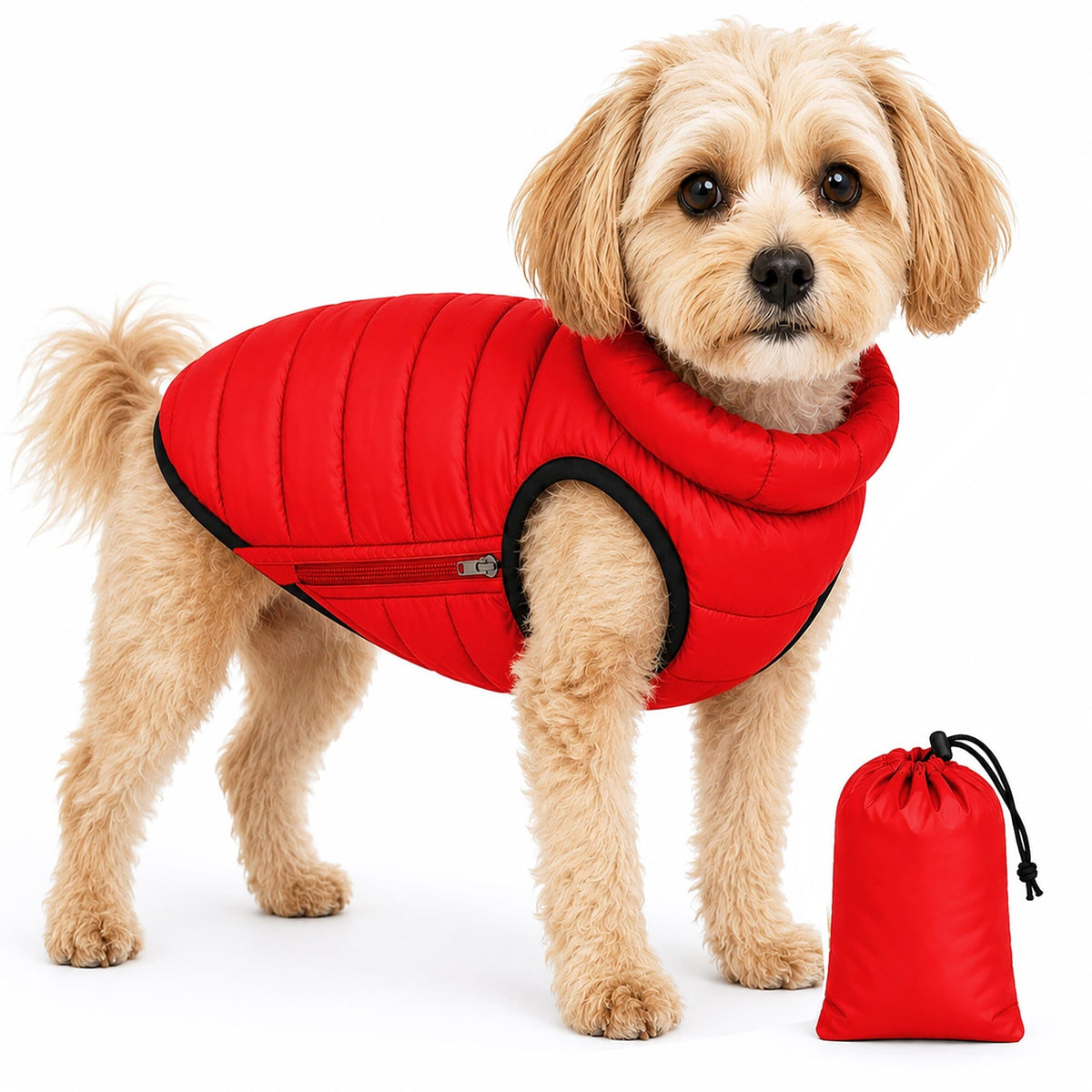 Pet Life Pursuit Quilted Ultra-Plush Thermal Dog Jacket | HT Animal Supply