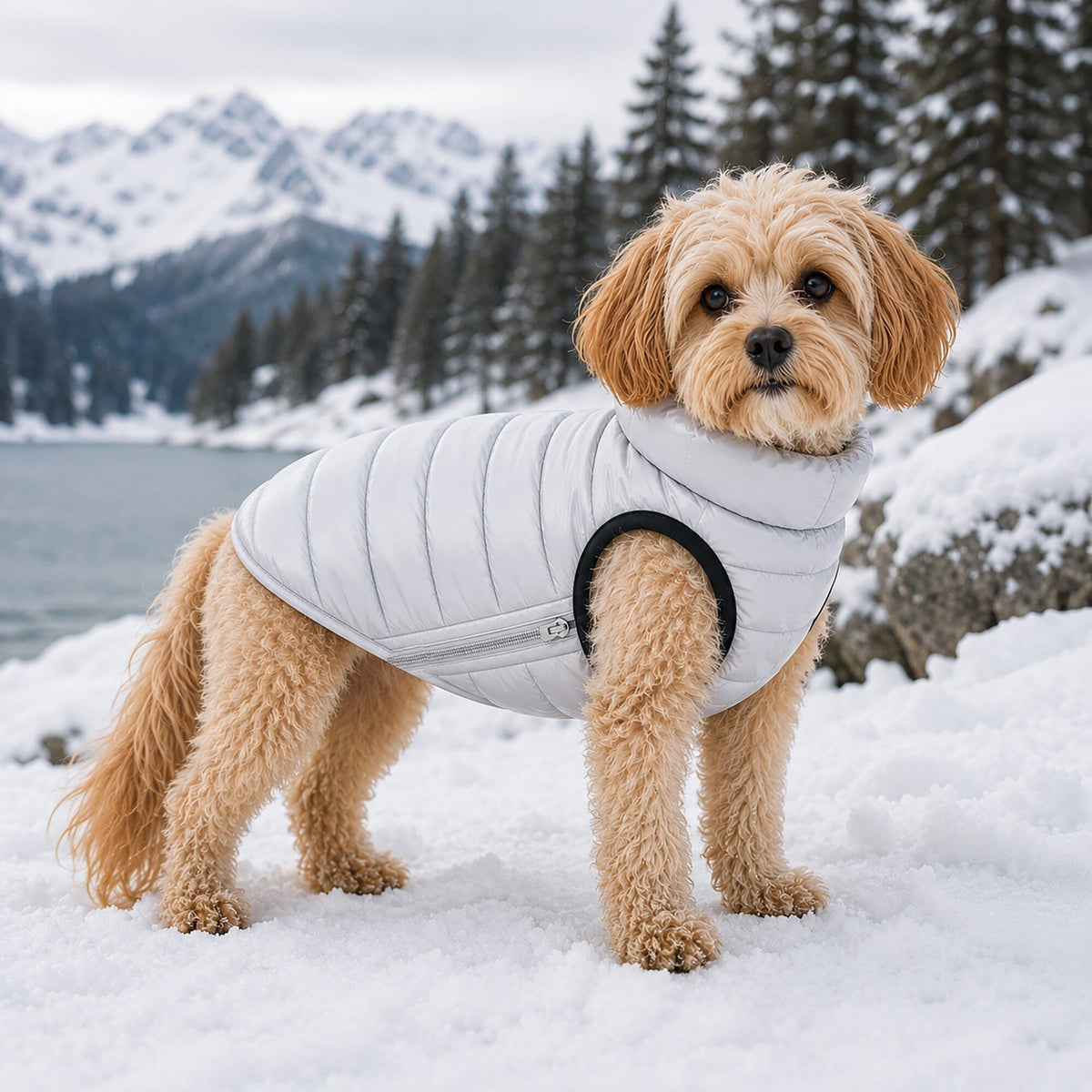Pet Life Pursuit Quilted Ultra-Plush Thermal Dog Jacket | HT Animal Supply