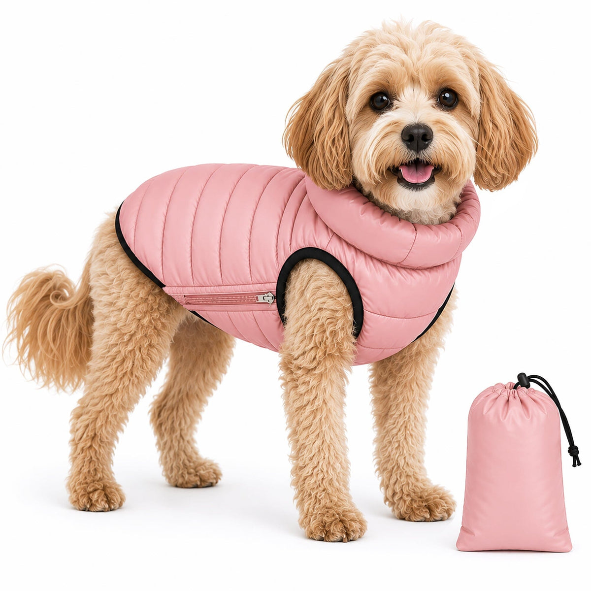 Pet Life Pursuit Quilted Ultra-Plush Thermal Dog Jacket | HT Animal Supply