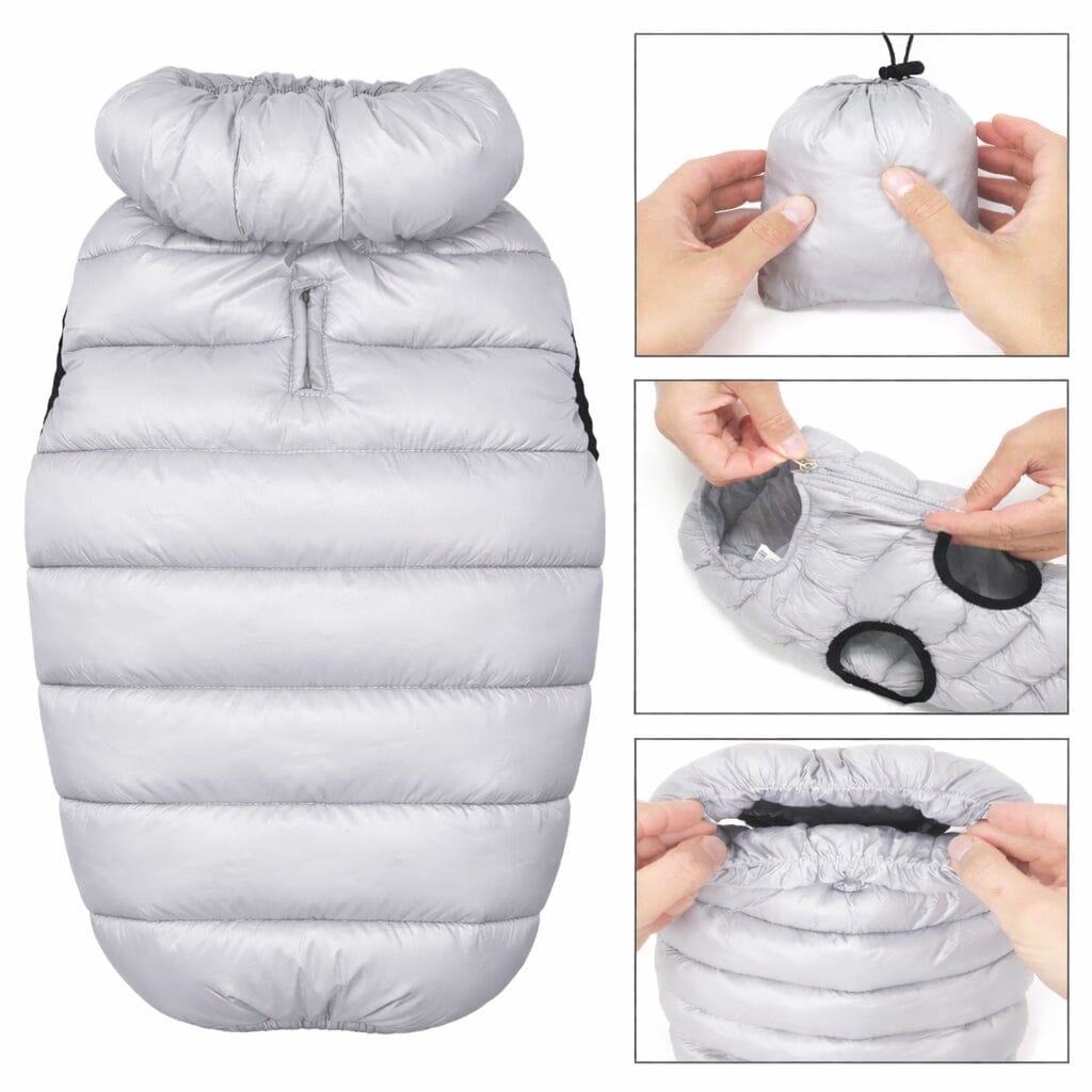 Pet Life Pursuit Quilted Ultra-Plush Thermal Dog Jacket | HT Animal Supply