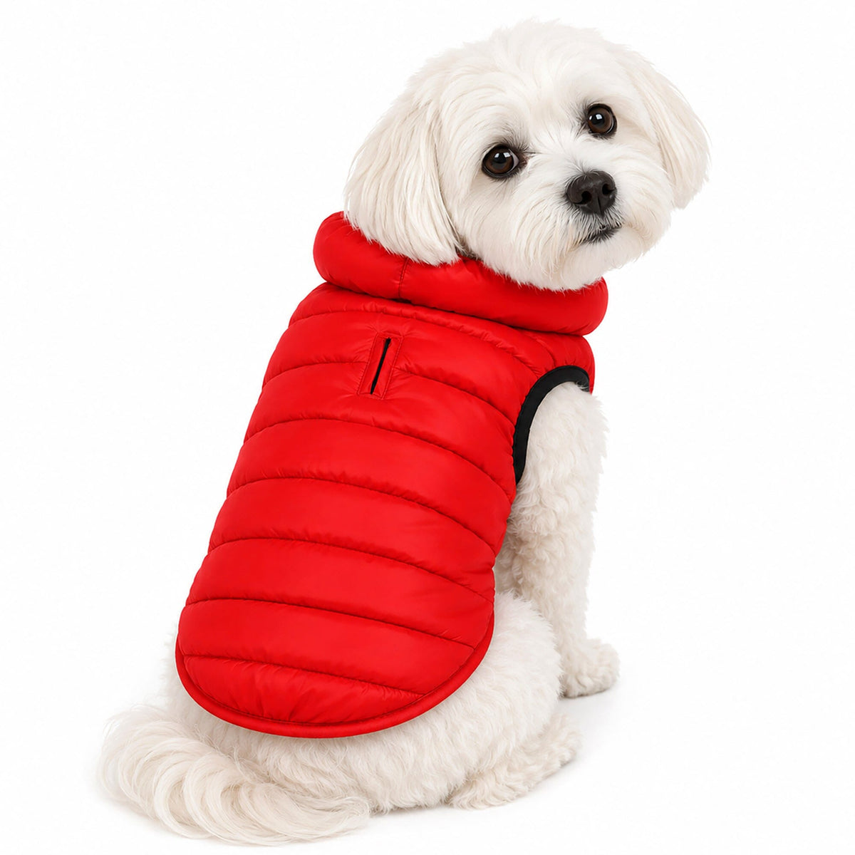 Pet Life Pursuit Quilted Ultra-Plush Thermal Dog Jacket | HT Animal Supply
