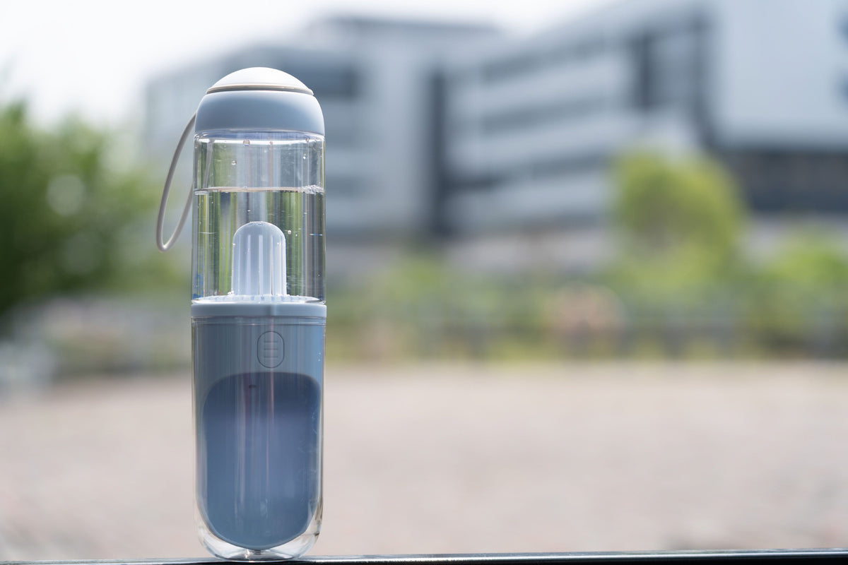 Pet Life PYURE Handheld Travel Filtered Water Feeder