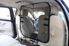 Pet Life Rectangular Easy-Hook Backseat Mesh Folding Dog Cat Child Car Seat Carseat Safety Barrier