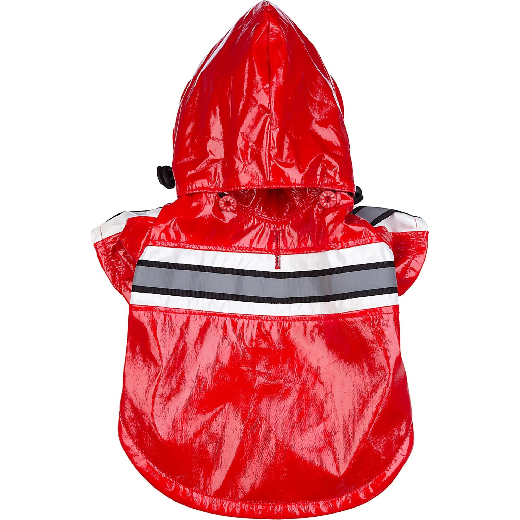 Pet Life Reflecta-Glow Reflective Waterproof Adjustable Dog Raincoat Jacket w/ Removable Hood | HT Animal Supply