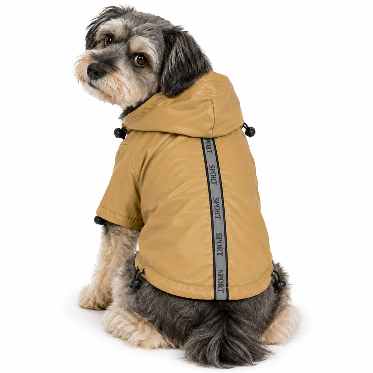 Pet Life Reflecta-Sport Multi-Adjustable Reflective Weather-Proof Dog Raincoat w/ Removable Hood | HT Animal Supply