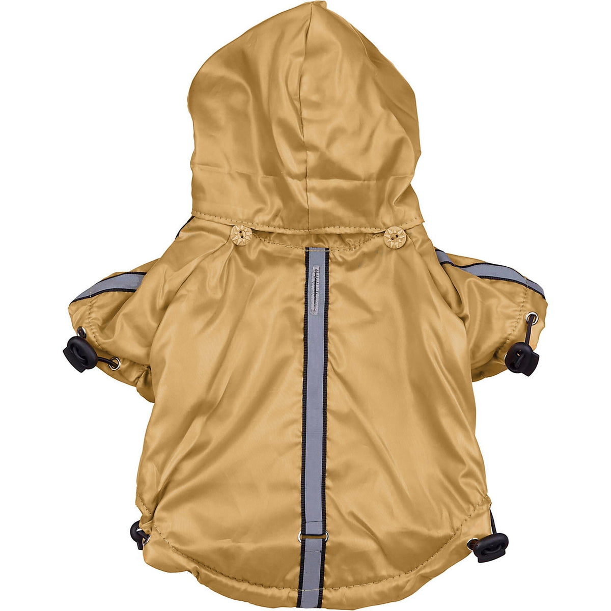 Pet Life Reflecta-Sport Multi-Adjustable Reflective Weather-Proof Dog Raincoat w/ Removable Hood | HT Animal Supply