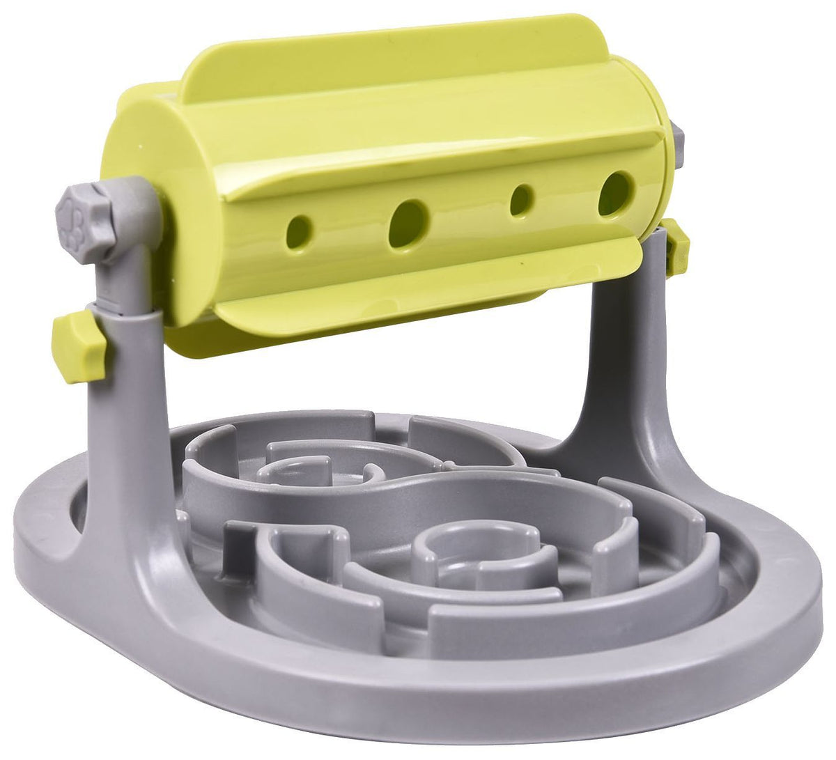 Pet Life ® Roto Paw IQ Training Interactive Rotating Slow Dog Feeder