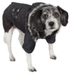 Pet Life Ruff-Choppered Denim Fashioned Wool Dog Coat Jacket