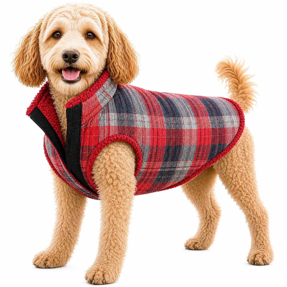Pet Life Scotty Tartan Classical Insulated Fashion Plaid Dog Coat | HT Animal Supply
