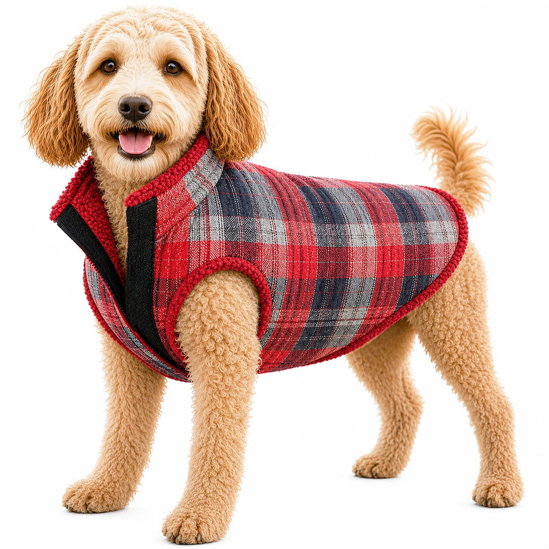 Pet Life Scotty Tartan Classical Insulated Fashion Plaid Dog Coat | HT Animal Supply