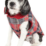 Pet Life ® Scotty Tartan Classical Insulated Fashion Plaid Dog Coat
