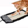 Pet Life ® Scrape-Away Sisal and Jute Hanging Carpet Cat Scratcher Toy