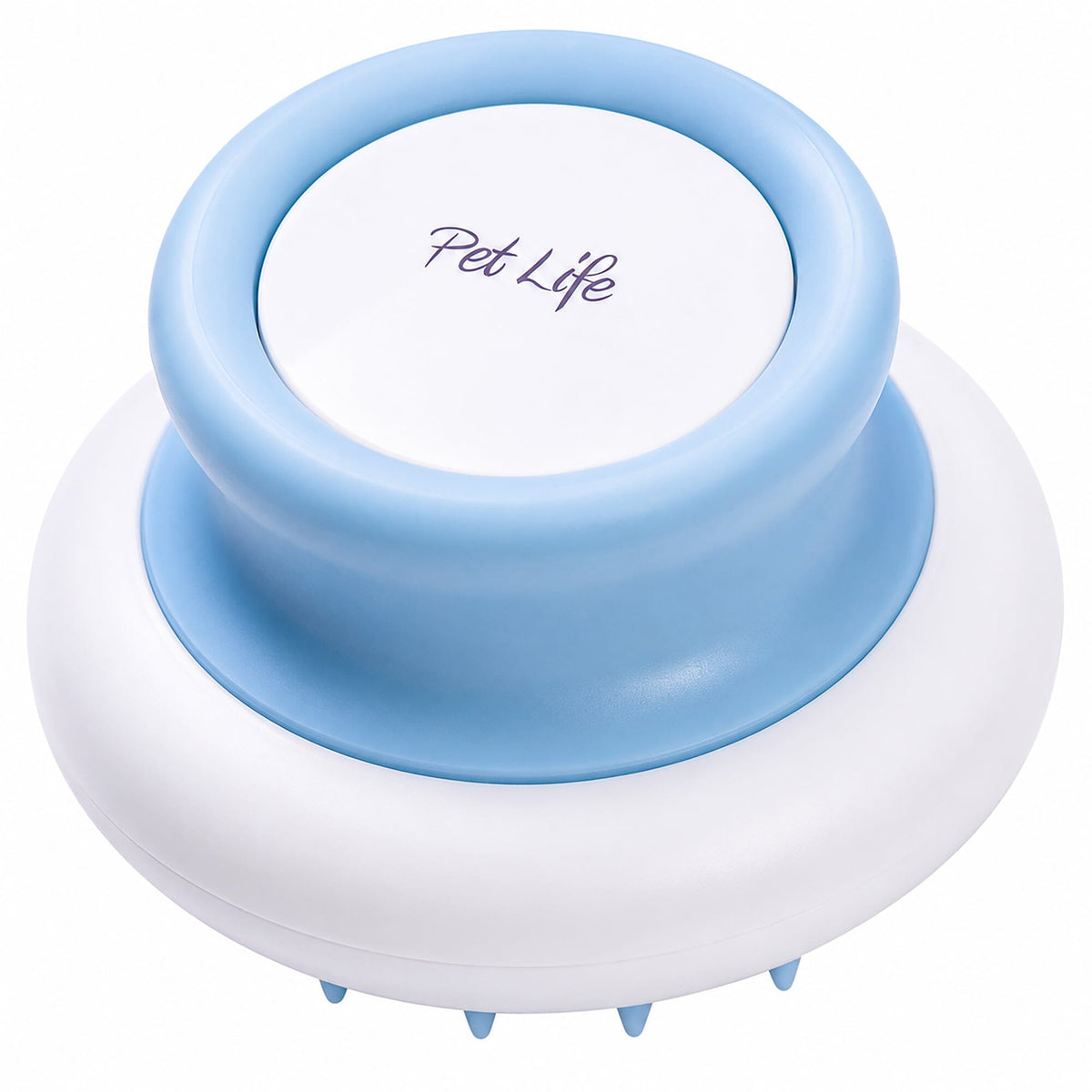 Pet Life Scwubba Handheld Bathing Brushing and Massaging Soft Flexible Grooming Pet Comb | HT Animal Supply