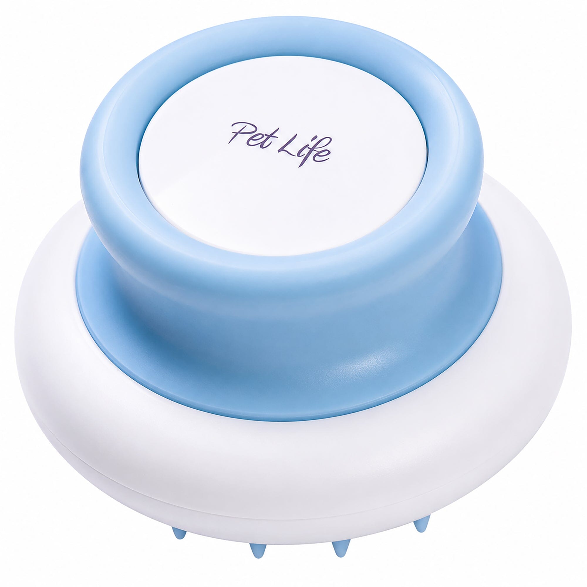 Pet Life Scwubba Handheld Bathing Brushing and Massaging Soft Flexible Grooming Pet Comb | HT Animal Supply