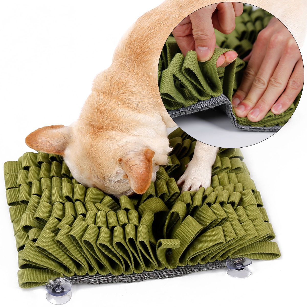 Pet Life Sniffer Grip Interactive Anti-Skid Suction Pet Snuffle Mat