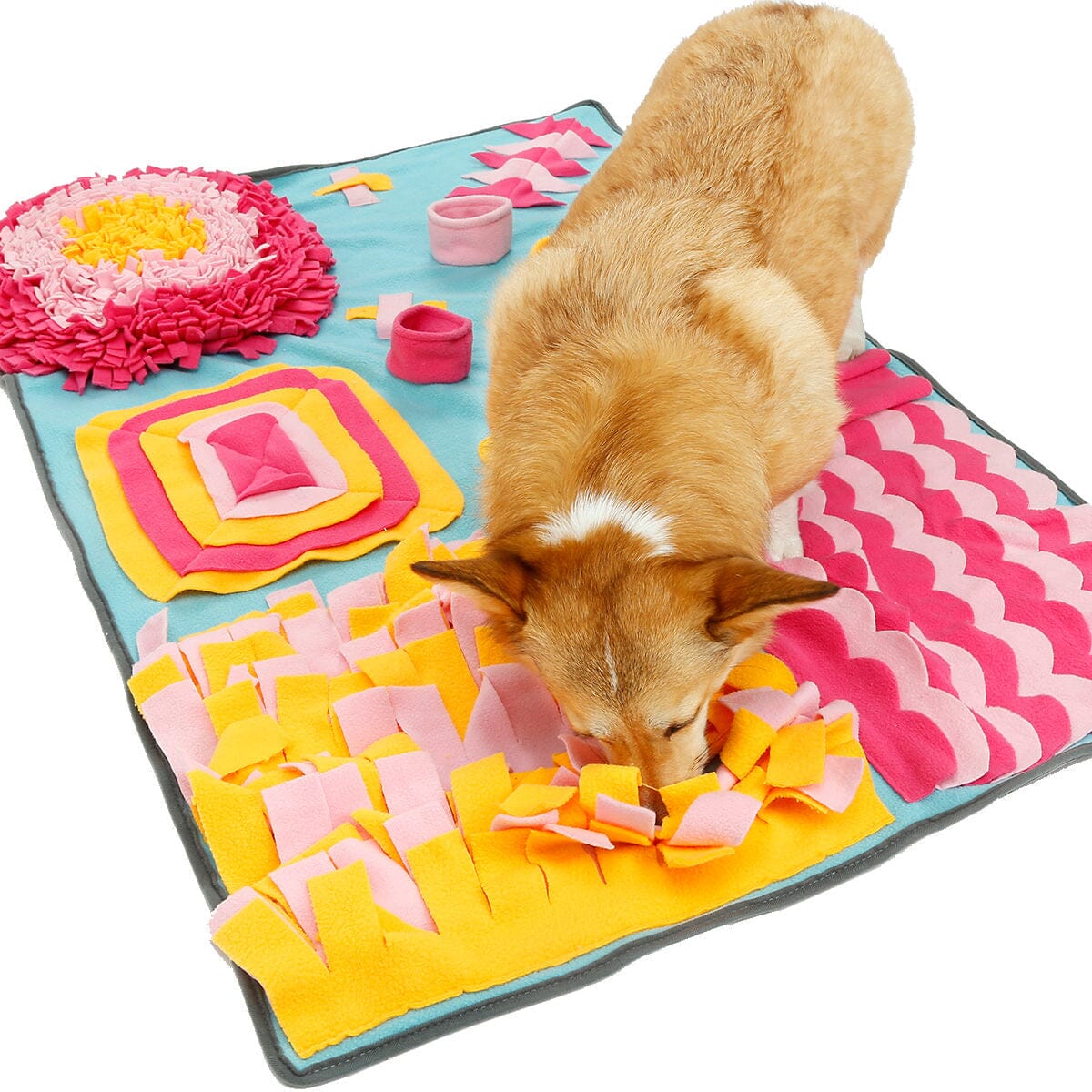 Pet Life Sniffer Snack Interactive Feeding Pet Snuffle Mat | HT Animal Supply