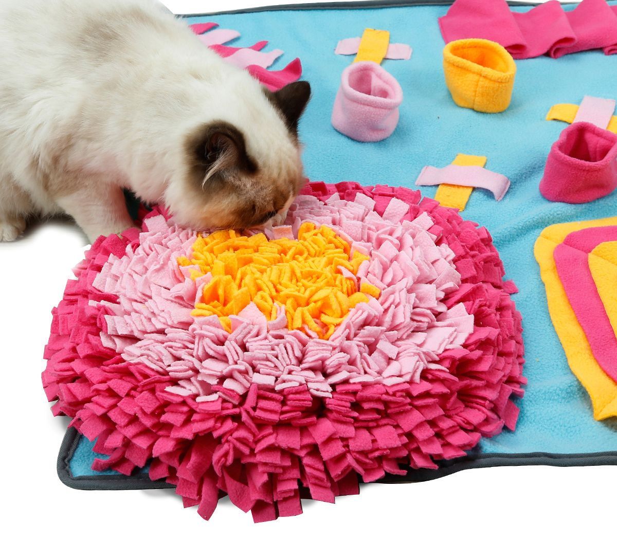 Pet Life Sniffer Snack Interactive Feeding Pet Snuffle Mat