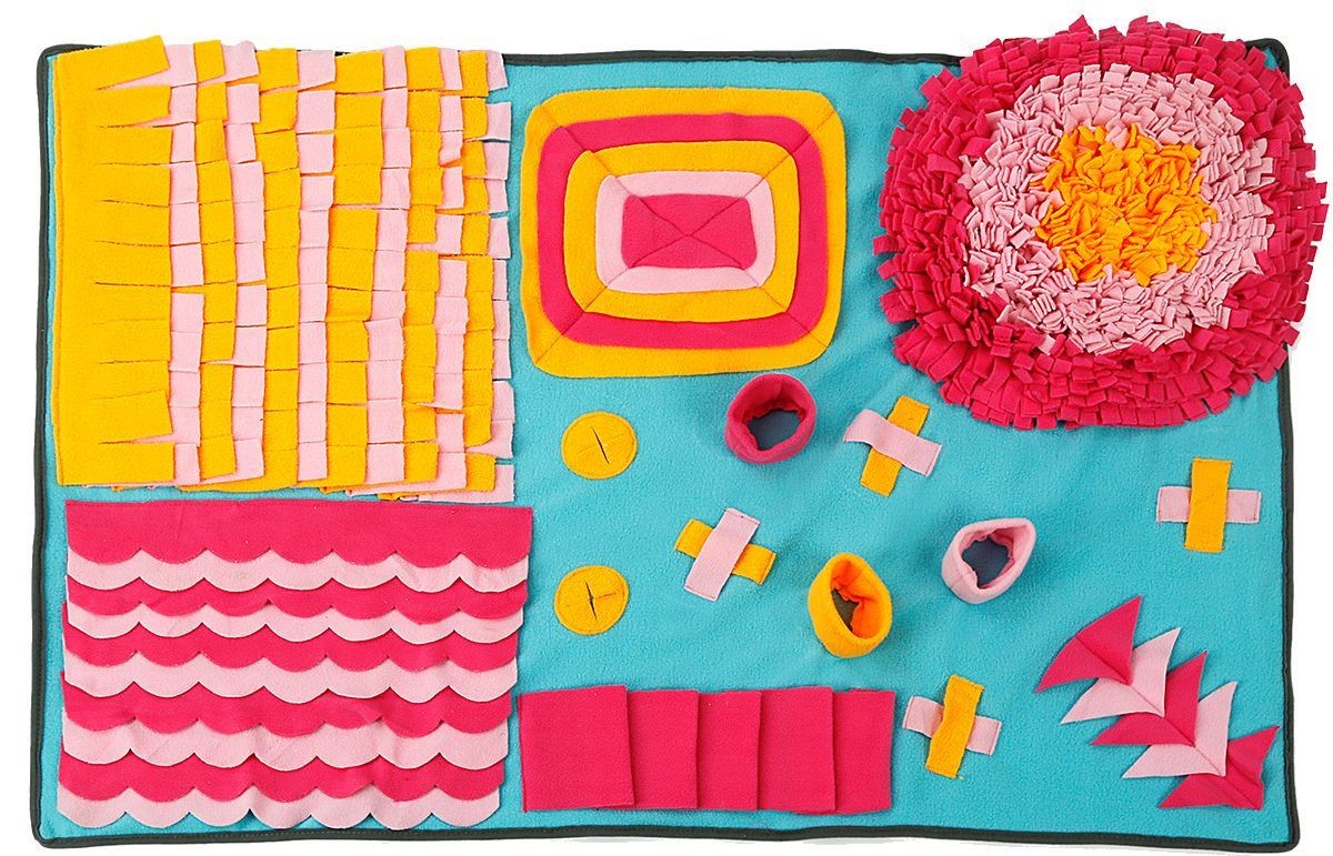 Pet Life Sniffer Snack Interactive Feeding Pet Snuffle Mat