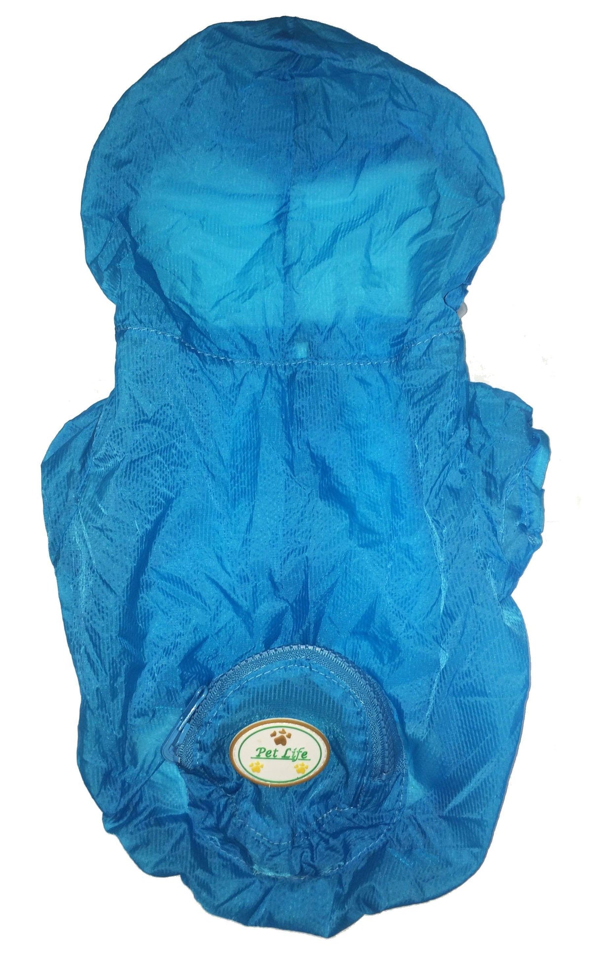 Pet Life Thunder Paw Ultimate Waterproof Collapsible Multi-Adjustable Travel Dog Raincoat