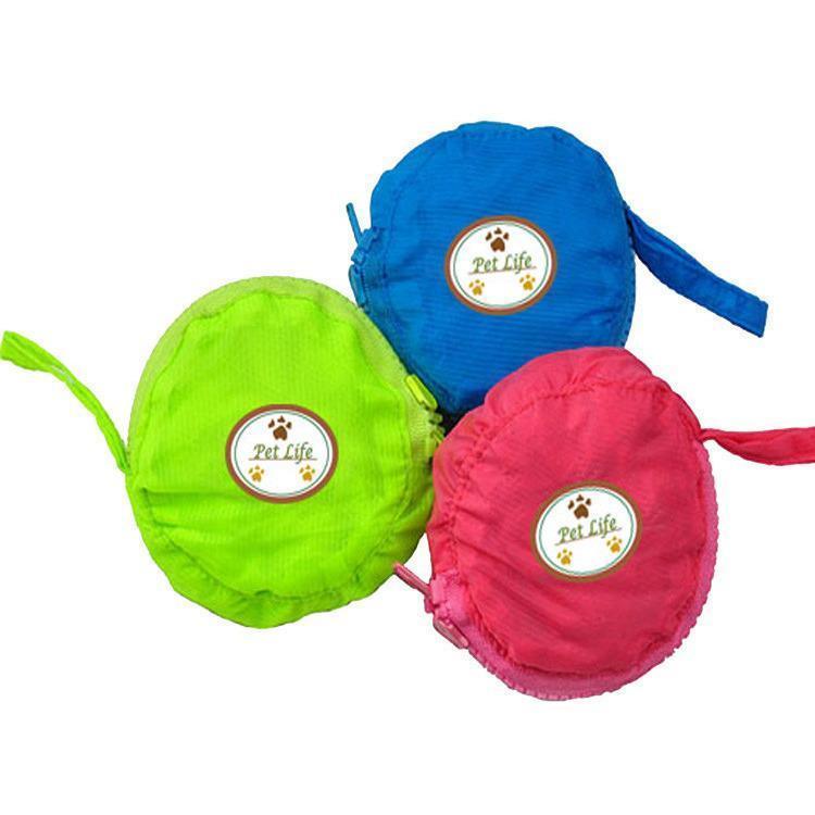 Pet Life ® Thunder Paw Ultimate Waterproof Collapsible Multi-Adjustable Travel Dog Raincoat