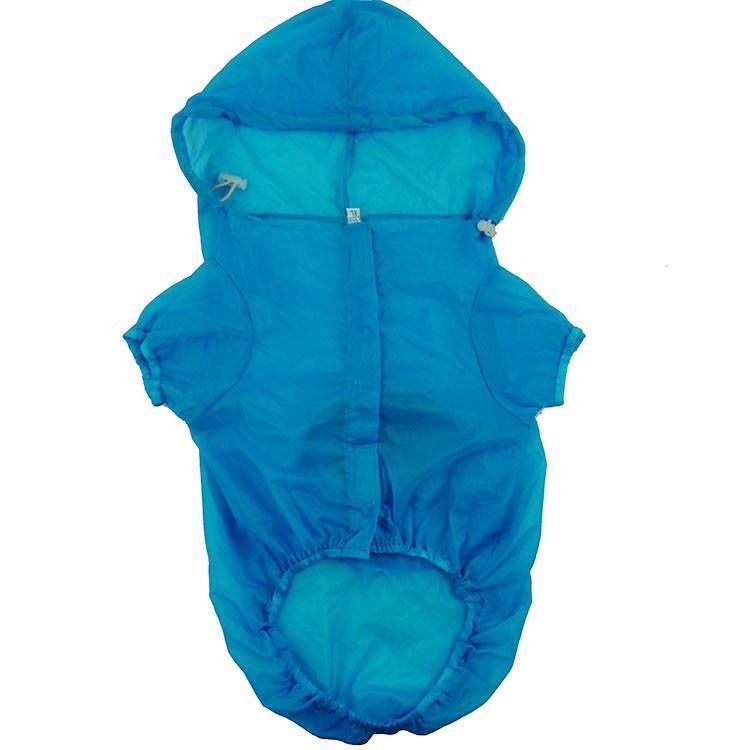 Pet Life Thunder Paw Ultimate Waterproof Collapsible Multi-Adjustable Travel Dog Raincoat