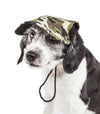 Pet Life Torrential Downfour Camouflage UV Protectant Adjustable Fashion Dog Hat Cap