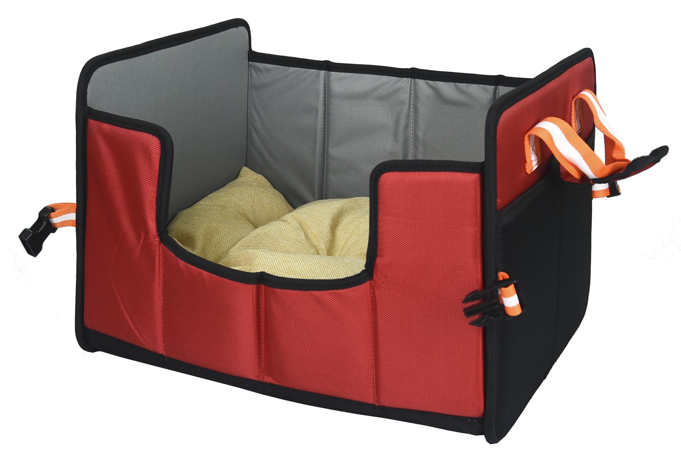 Pet Life Travel-Nest Folding Travel Cat and Dog Bed