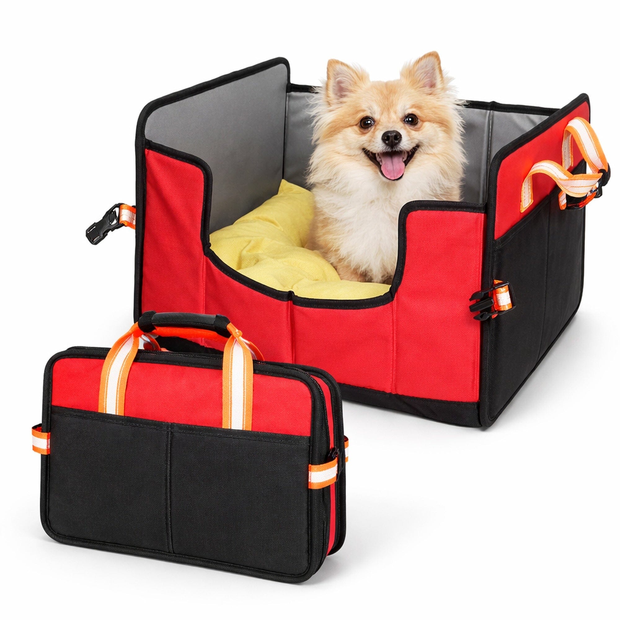 Pet Life Travel-Nest Folding Travel Cat and Dog Bed