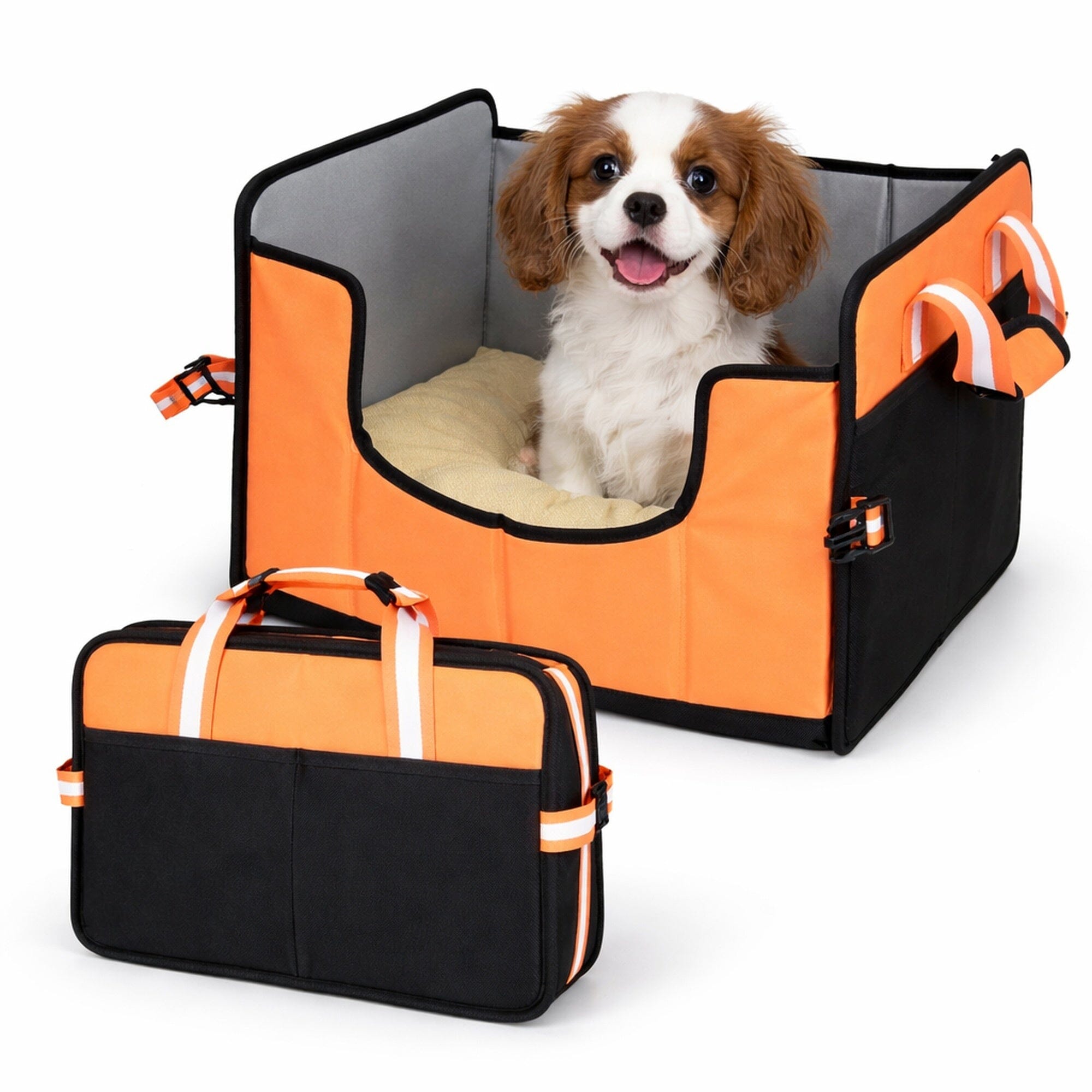 Pet Life Travel-Nest Folding Travel Cat and Dog Bed