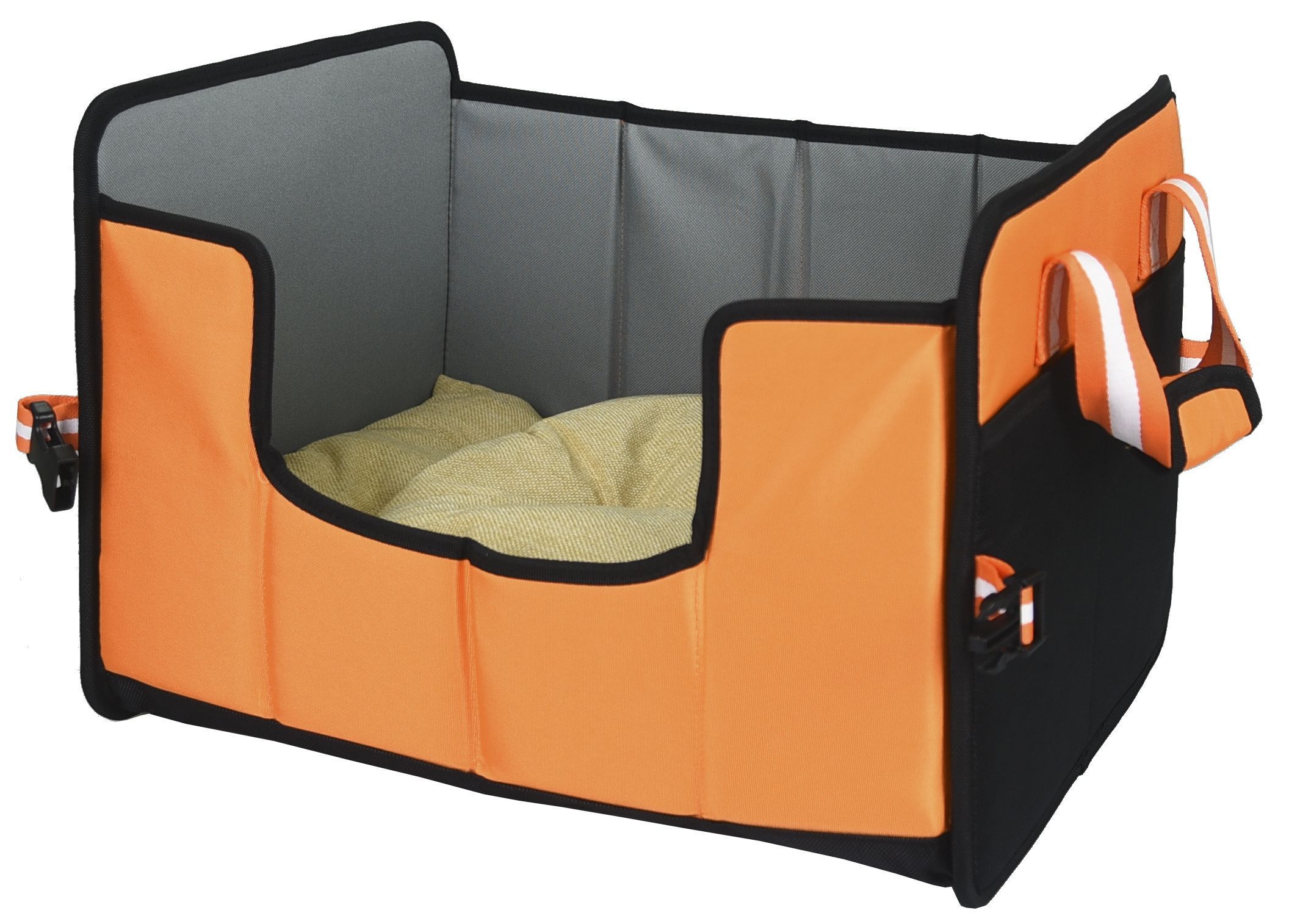 Pet Life Travel-Nest Folding Travel Cat and Dog Bed