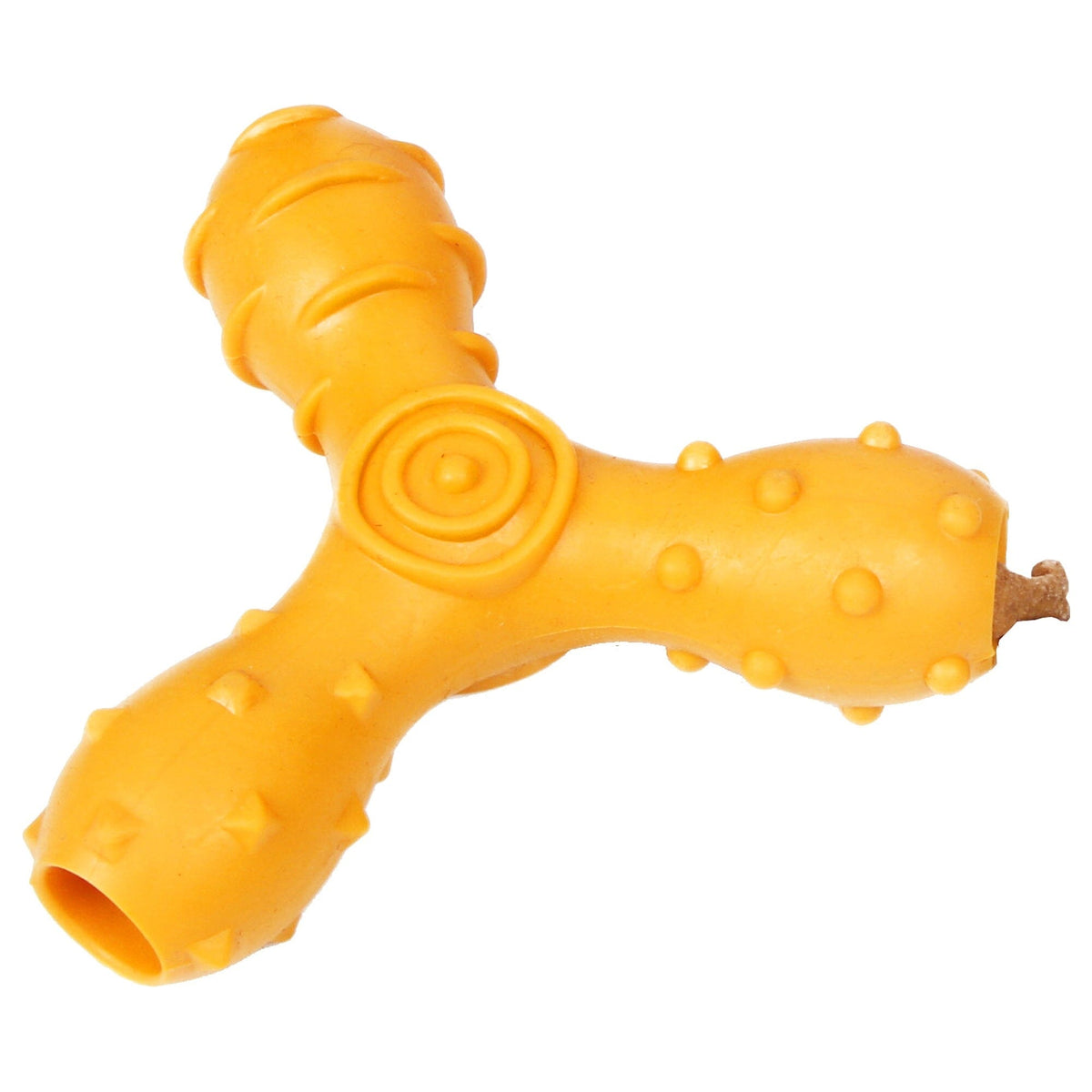 Pet Life Tri-Chew Treat Dispensing and Chewing Interactive TPR Dog Toy | HT Animal Supply