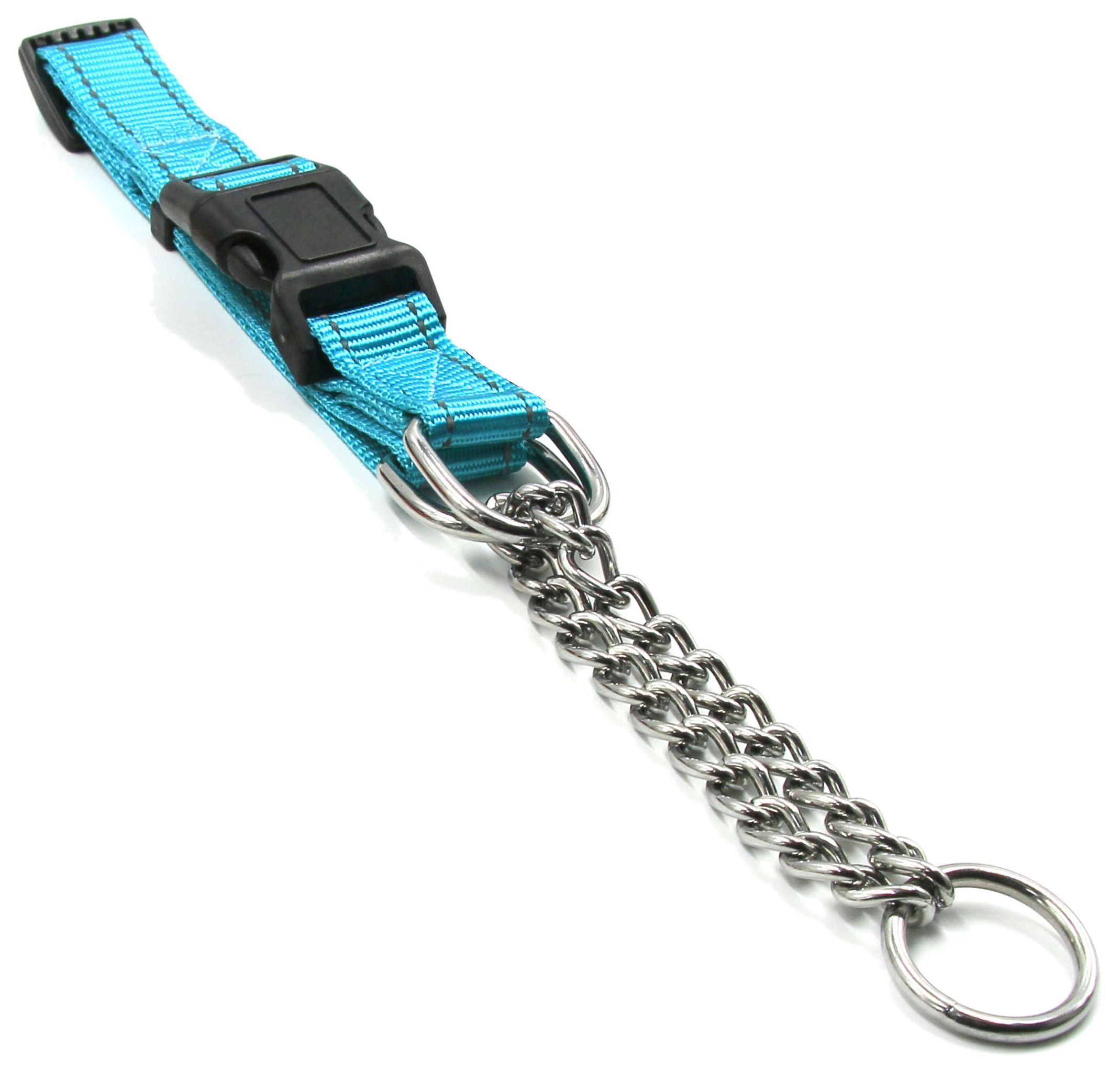 Pet Life Tutor-Sheild Martingale Safety and Training Chain Dog Collar