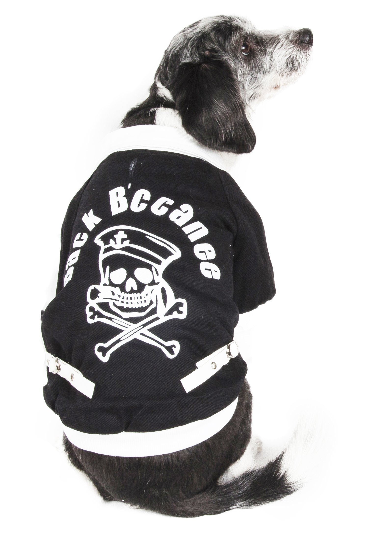Pet Life Varsity-Barkcity Buckled Collared Dog Coat Jacket