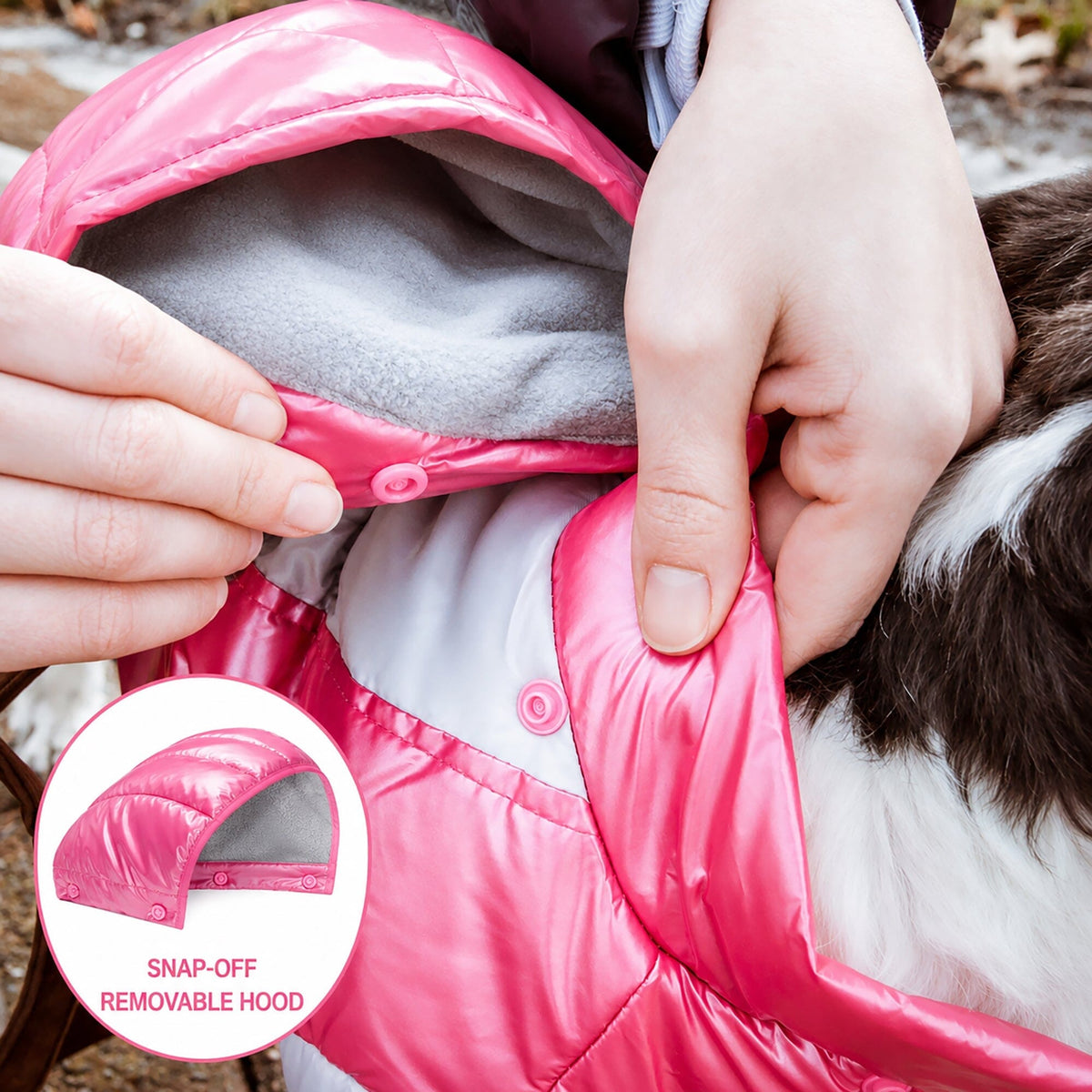 Pet Life Vintage Aspen 3M Insulated Sporty Ski Dog Jacket w/ Removable Hood | HT Animal Supply