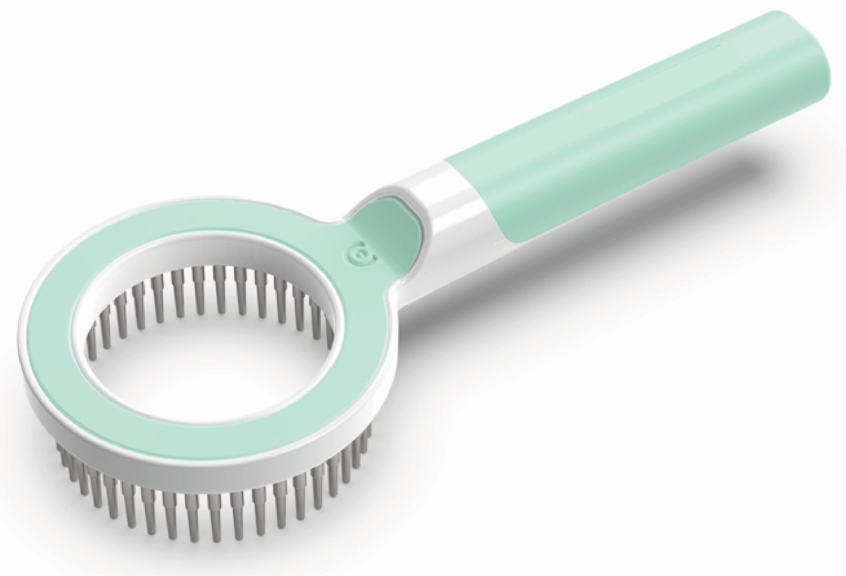 Pet Life ® WAGNIFY 360 Degree and Multi-Directional Modern Grooming Pet Rake Comb