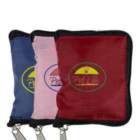 Pet Life Wallet Folding Waterproof Zippered Folding Pet Travel Cat and Dog Bowl