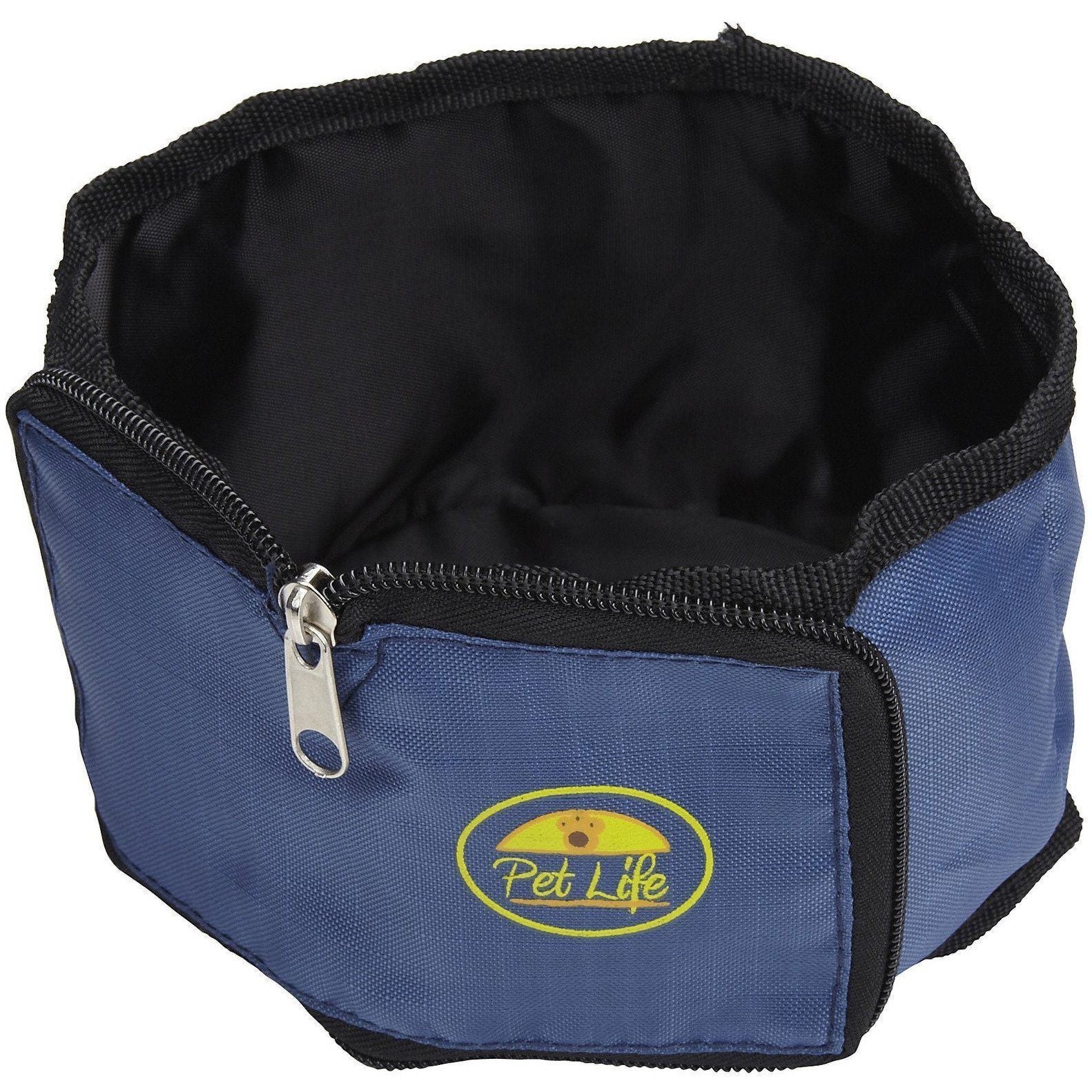 Pet Life Wallet Folding Waterproof Zippered Folding Pet Travel Cat and Dog Bowl