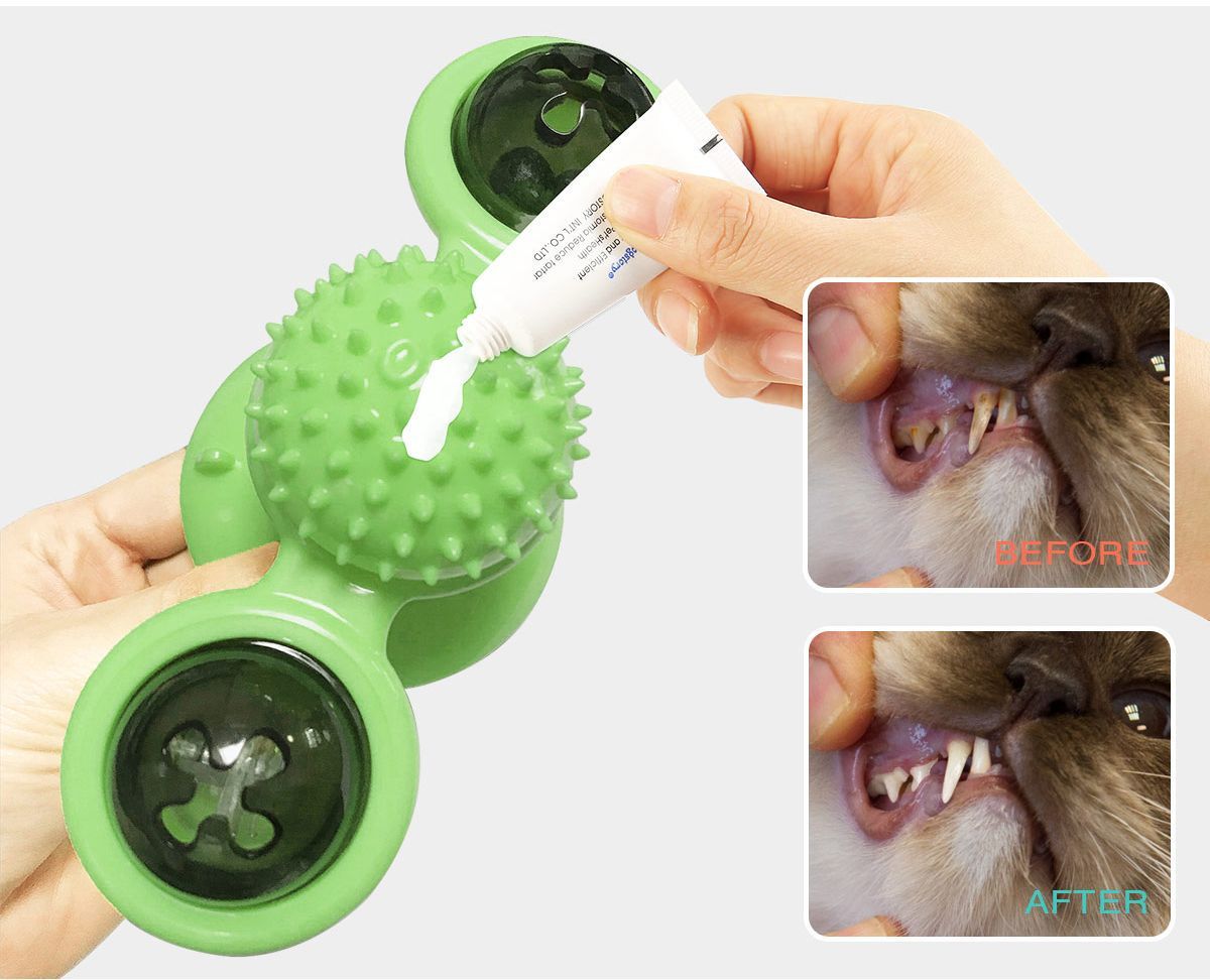 Pet Life Windmill Rotating Suction Cup Spinning Cat Toy