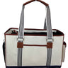 Pet Life ® Yacht Polo Designer Travel Fashion Pet Dog Carrier w/ Pouch
