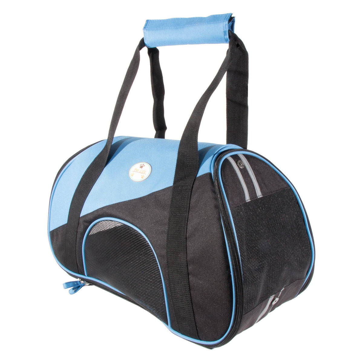 Pet Life Zip-N-Go Airline Approved Contoured Fashion Designer Pet Dog Carrier