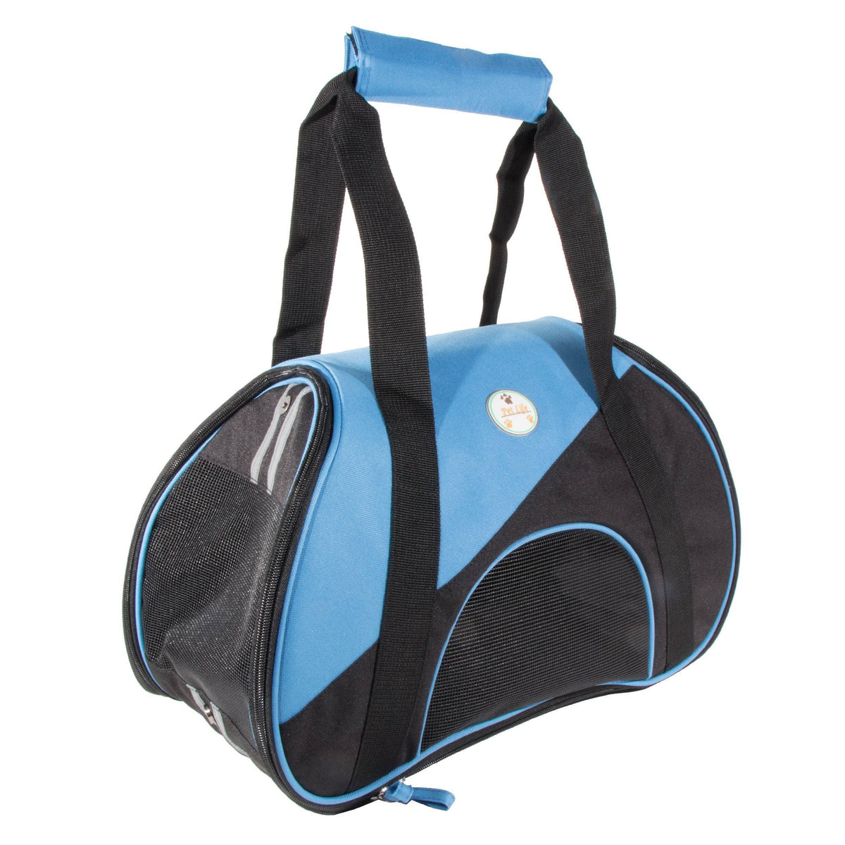 Pet Life Zip-N-Go Airline Approved Contoured Fashion Designer Pet Dog Carrier