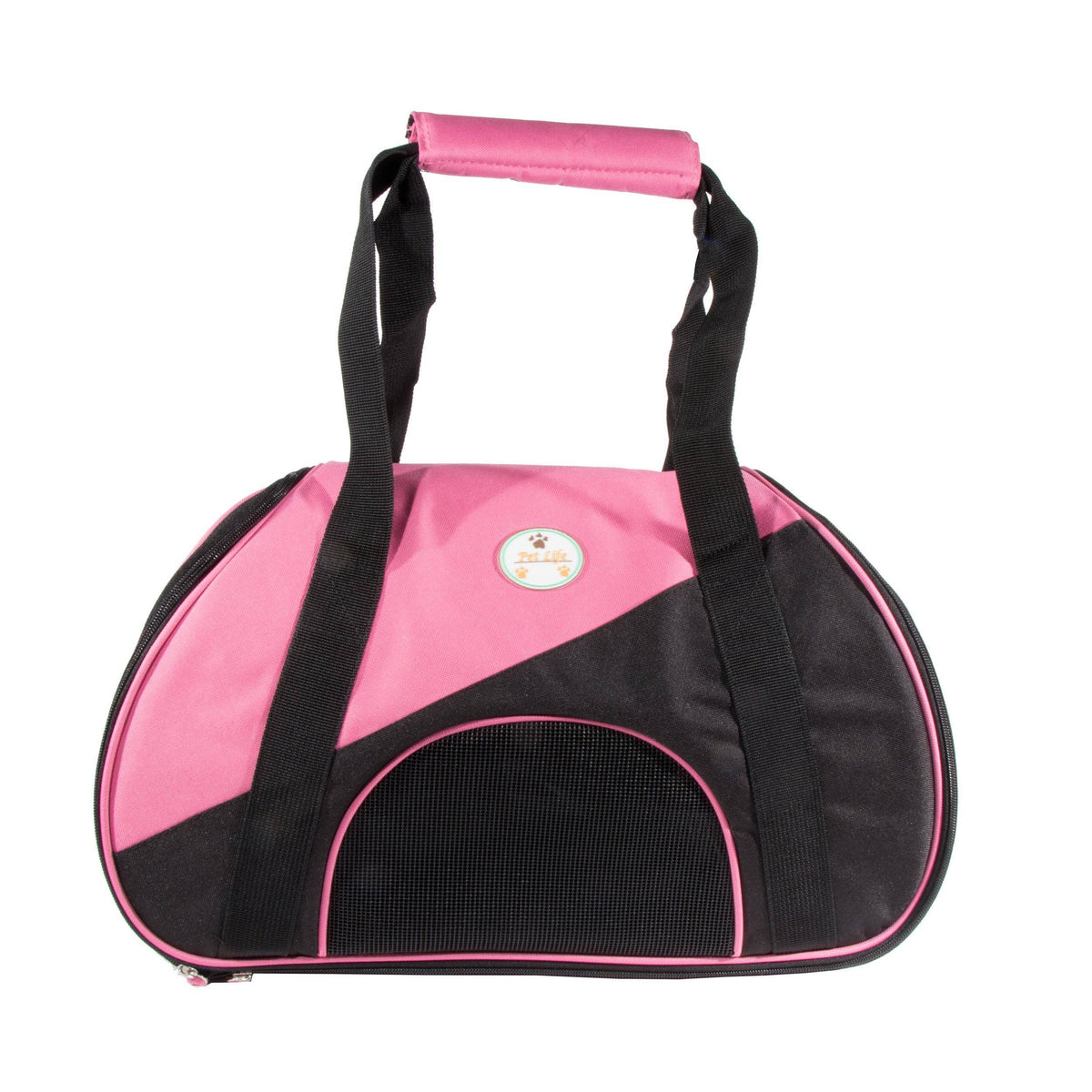 Pet Life Zip-N-Go Airline Approved Contoured Fashion Designer Pet Dog Carrier