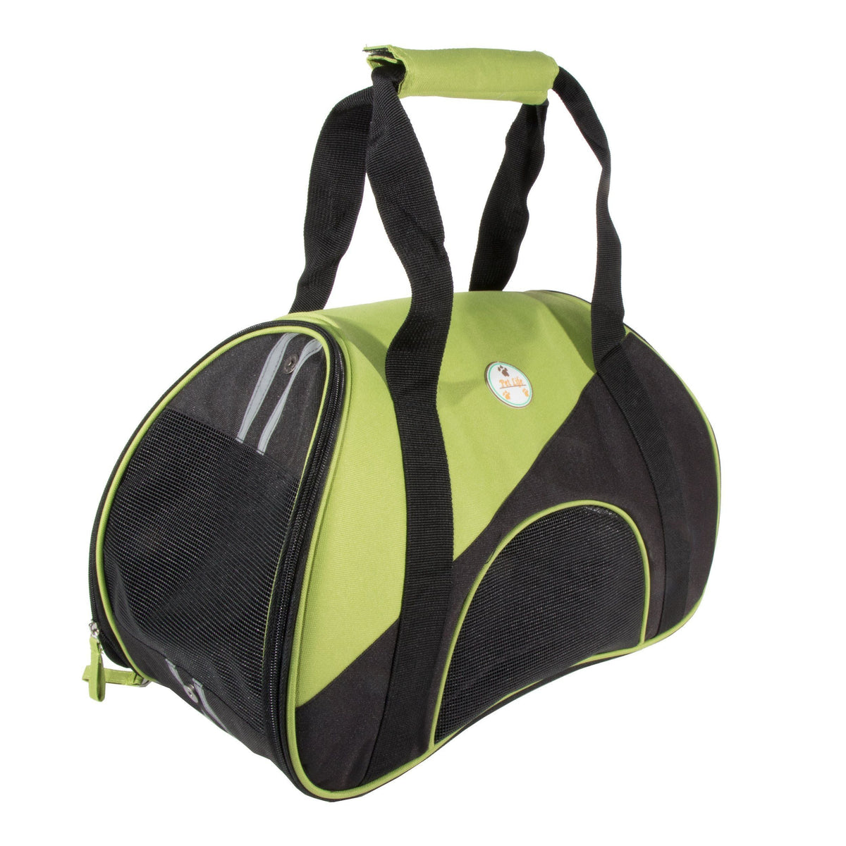Pet Life Zip-N-Go Airline Approved Contoured Fashion Designer Pet Dog Carrier