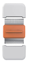 Pet Life Zipocket 2-in-1 Underake and Stainless Steel Travel Grooming Pet Comb