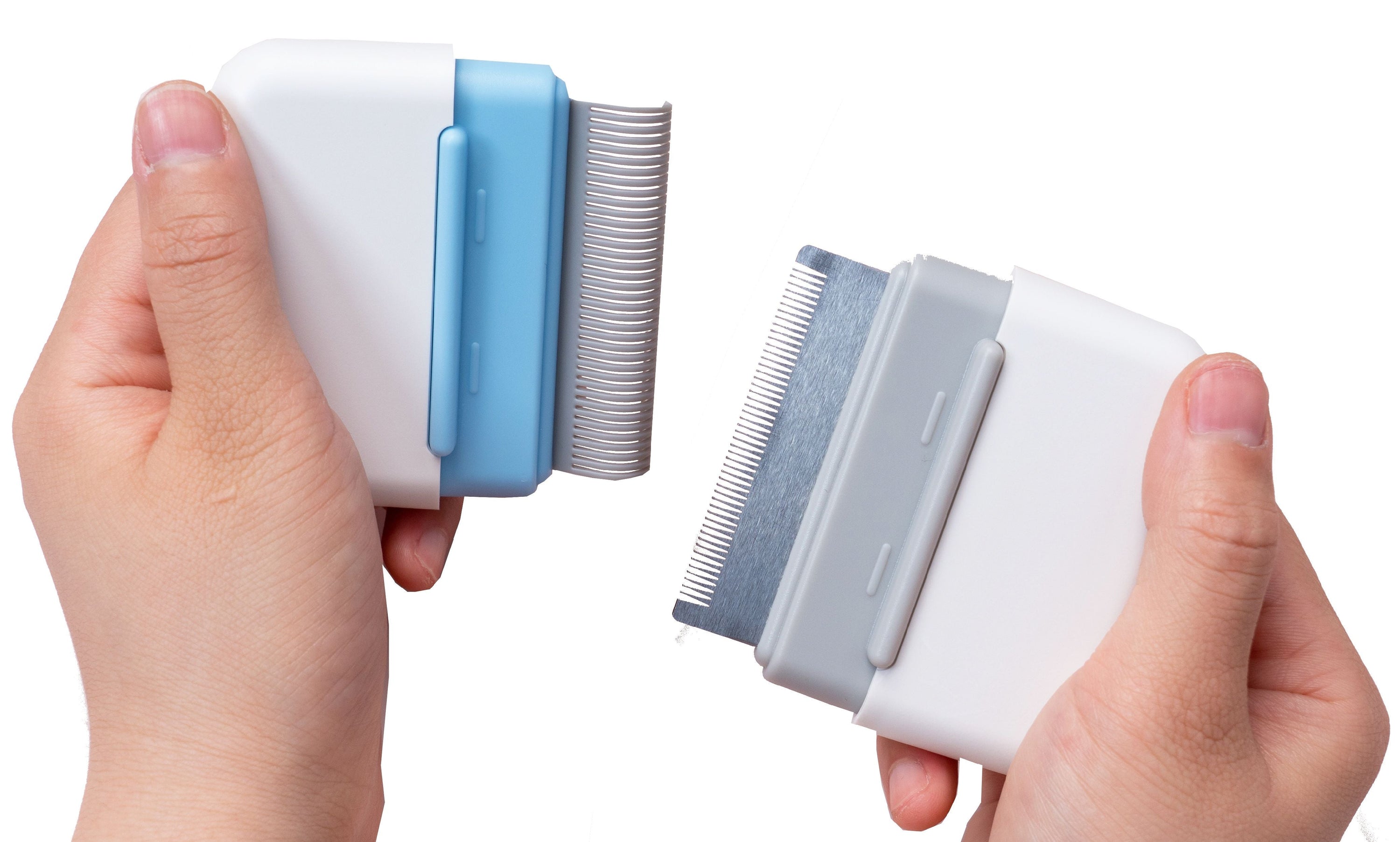 Pet Life Zipocket 2-in-1 Underake and Stainless Steel Travel Grooming Pet Comb