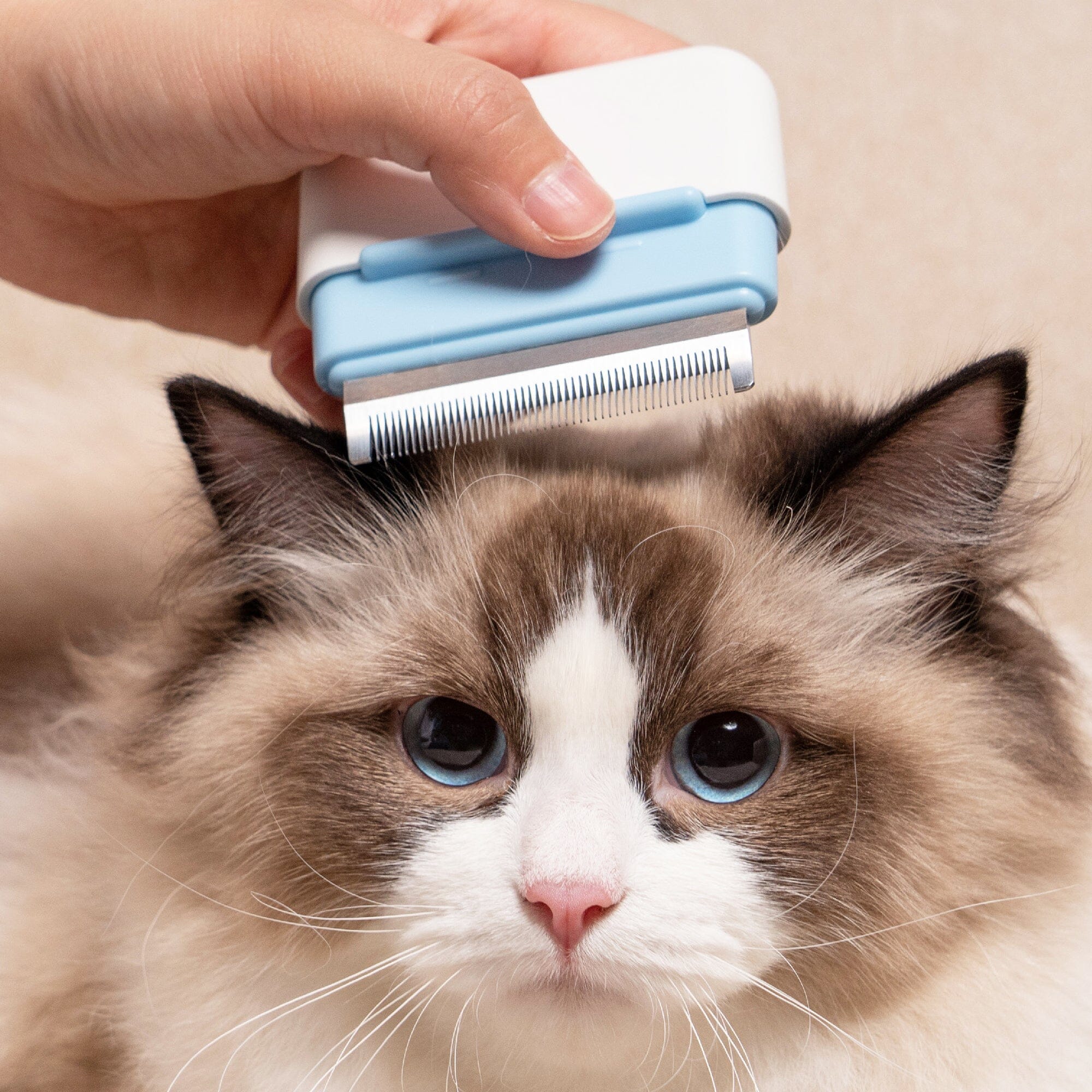 Pet Life Zipocket 2-in-1 Underake and Stainless Steel Travel Grooming Pet Comb